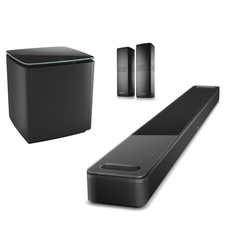 Ultra Premium Bundle – Bose Smart Ultra Soundbar, Subwoofer, and Pair of Surround Speakers