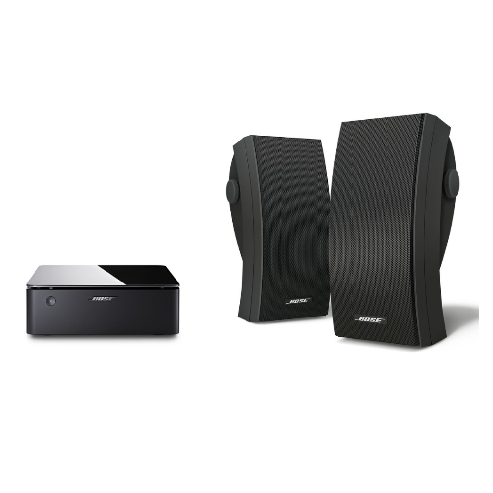 Bose Stereo Package for Garden and Patio – Music Amplifier with Environmental Speakers