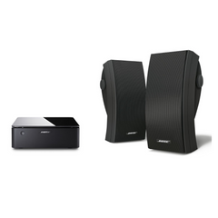 Bose Stereo Package for Garden and Patio – Music Amplifier with Environmental Speakers
