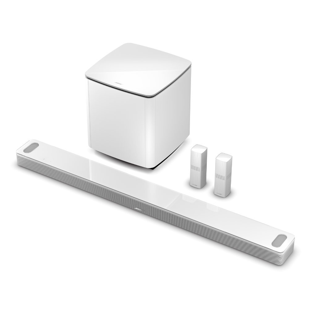 Ultra Premium Bundle – Bose Smart Ultra Soundbar, Subwoofer, and Pair of Surround Speakers
