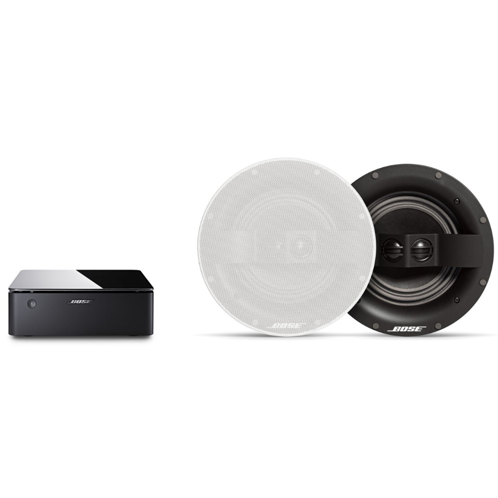 Stereo Package with In-Ceiling Speakers for Home
